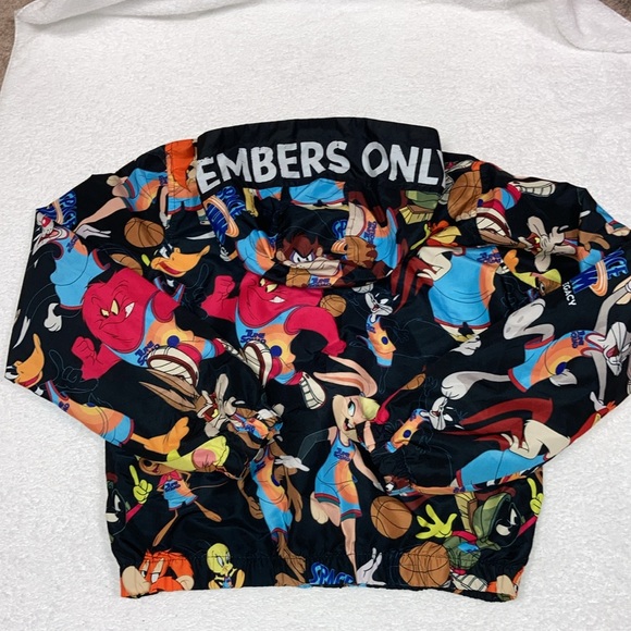 Members only space jam hooded windbreaker boys 18 - Picture 6 of 9